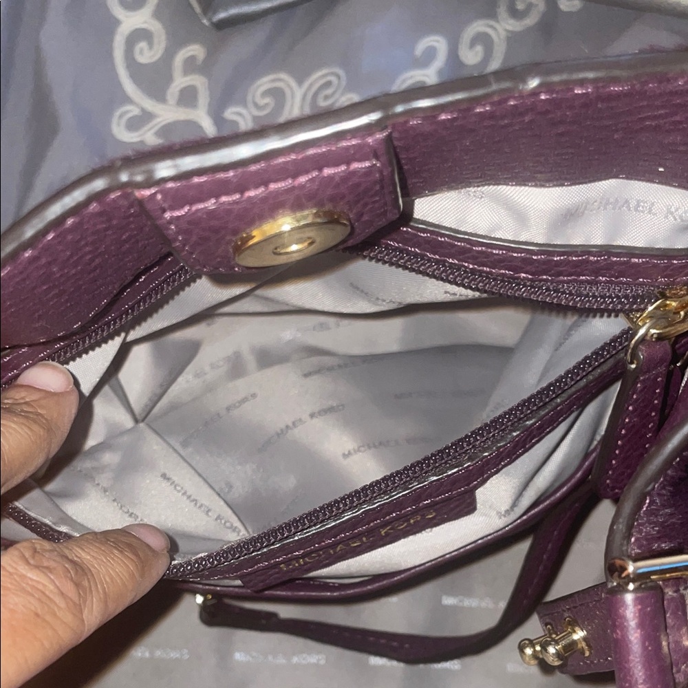 Michael Kors Brooklyn Handbag Bag Tote - Picture 15 of 16